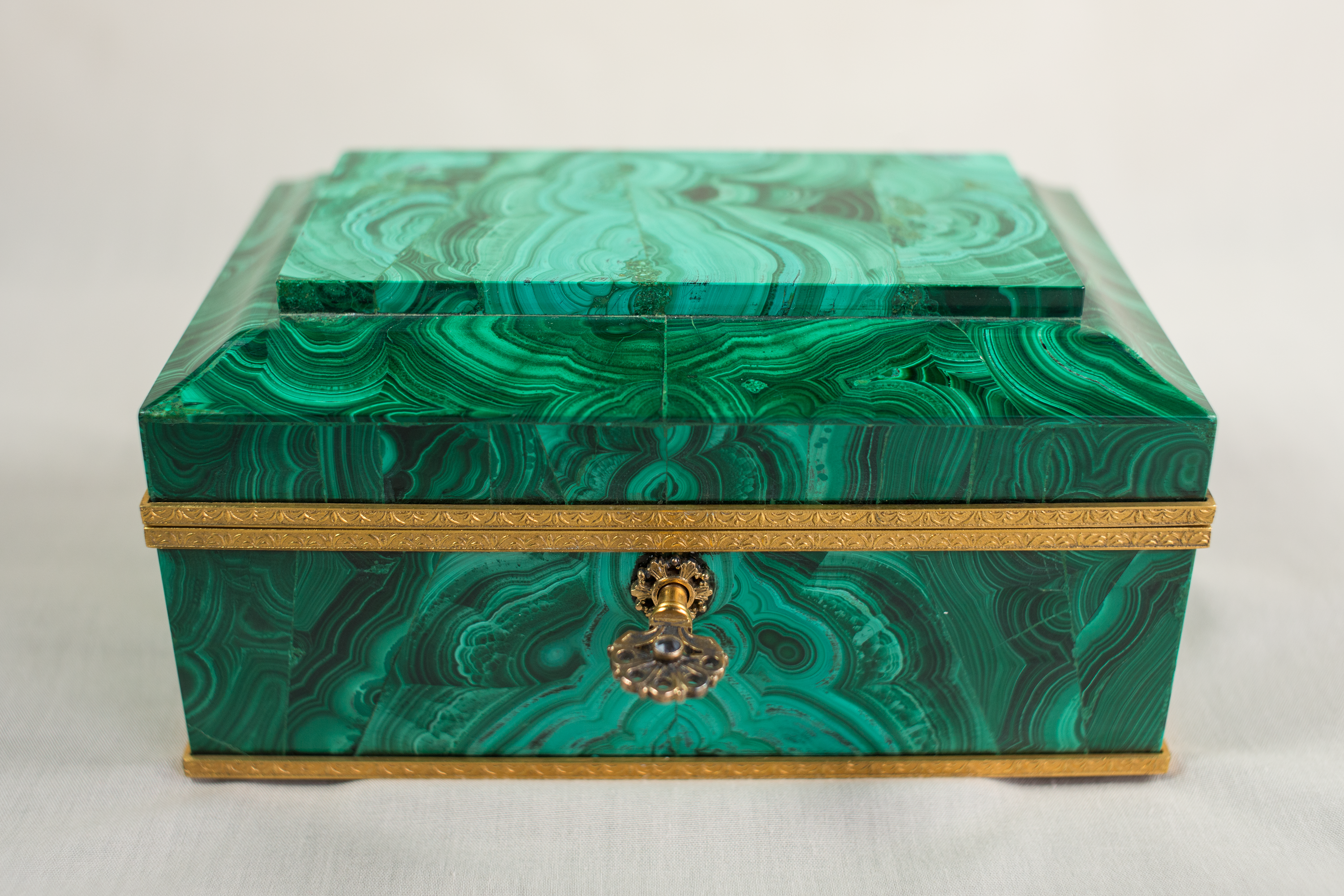 Malachite box given to President Lyndon B. Johnson by His Excellency Aleksey N. Kosygin
