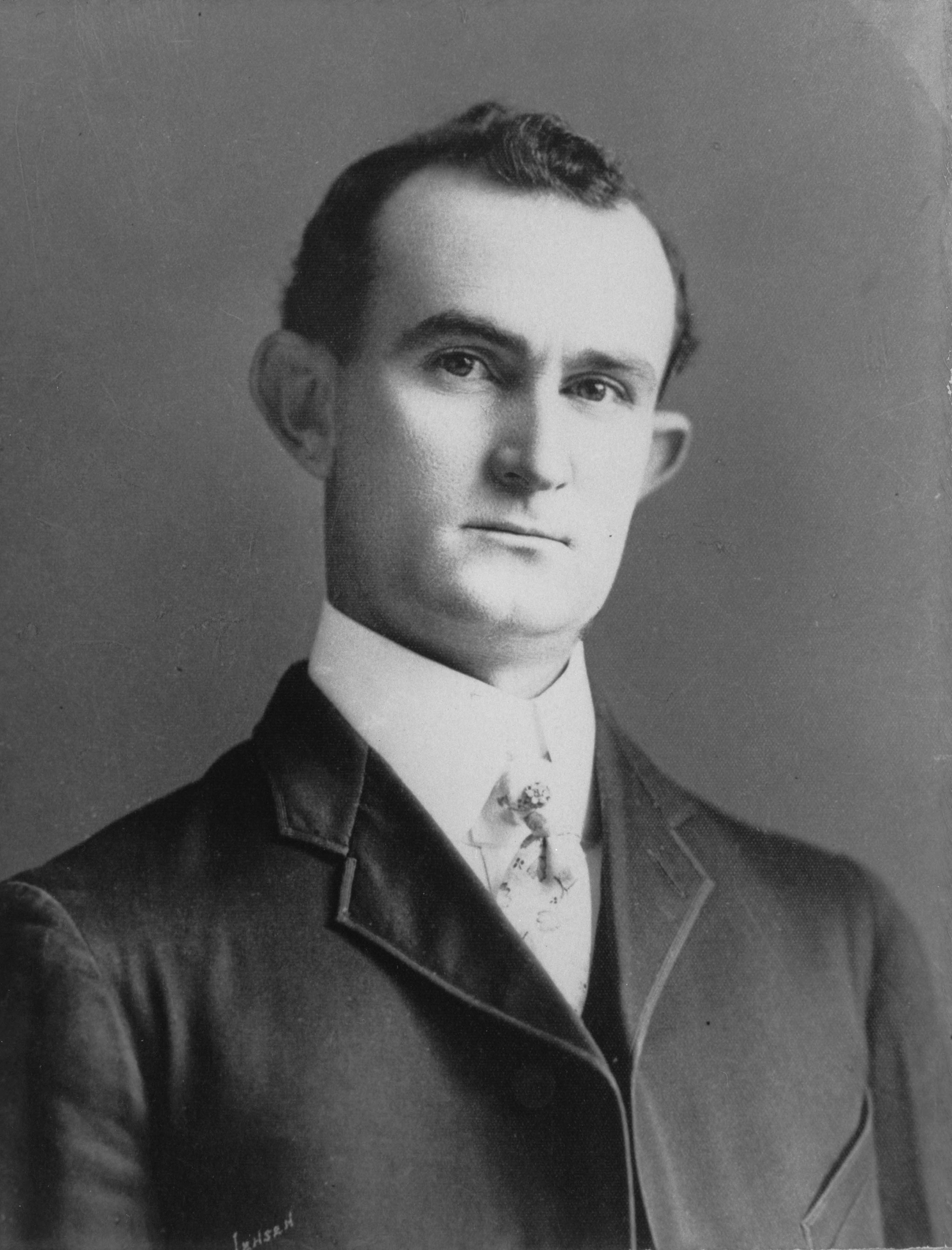 Portrait of Lyndon B. Johnson's father, Sam Ealy Johnson, Jr., in 1907