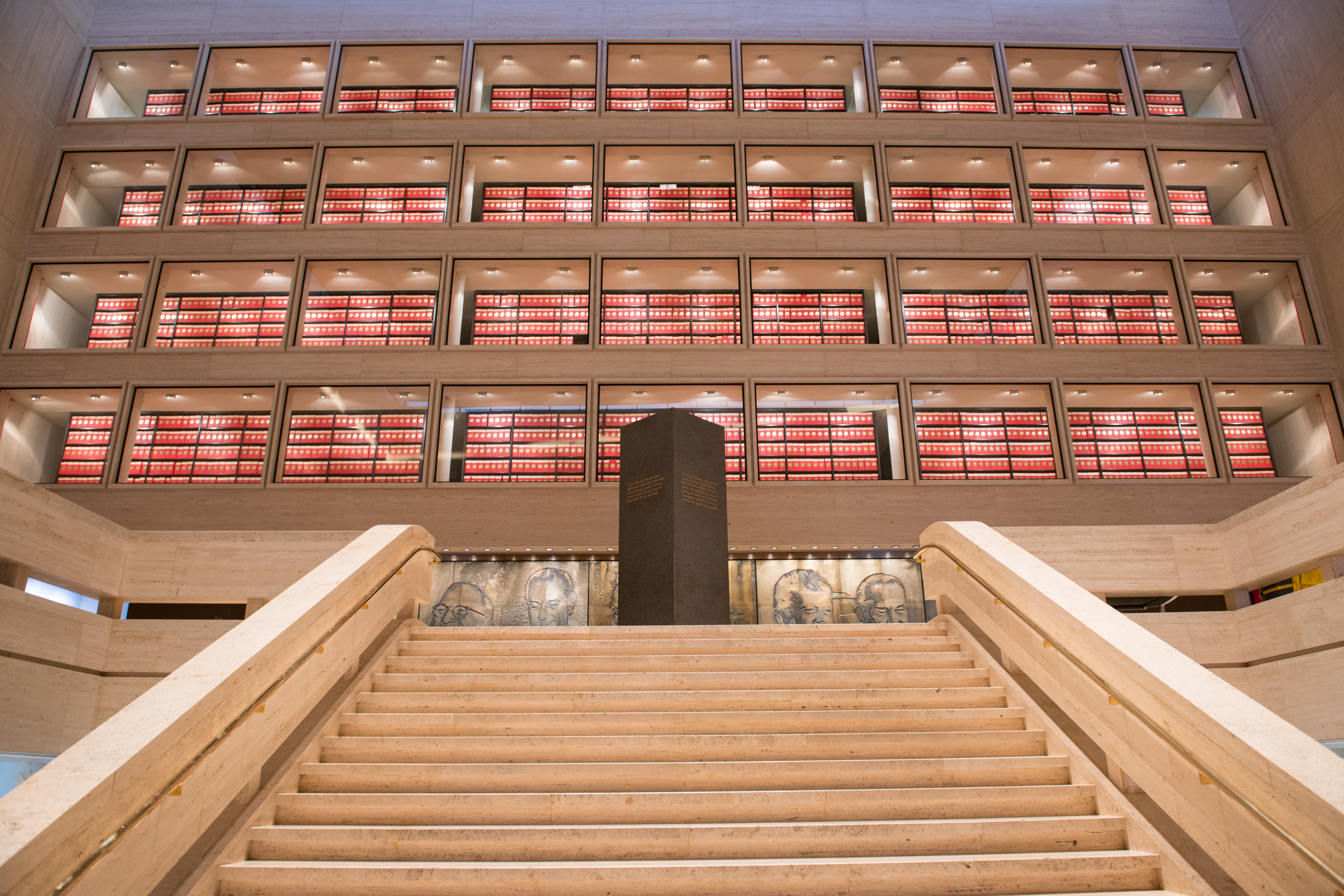 The Great Hall at the LBJ Presidential Library. Photo by Lauren Gerson.