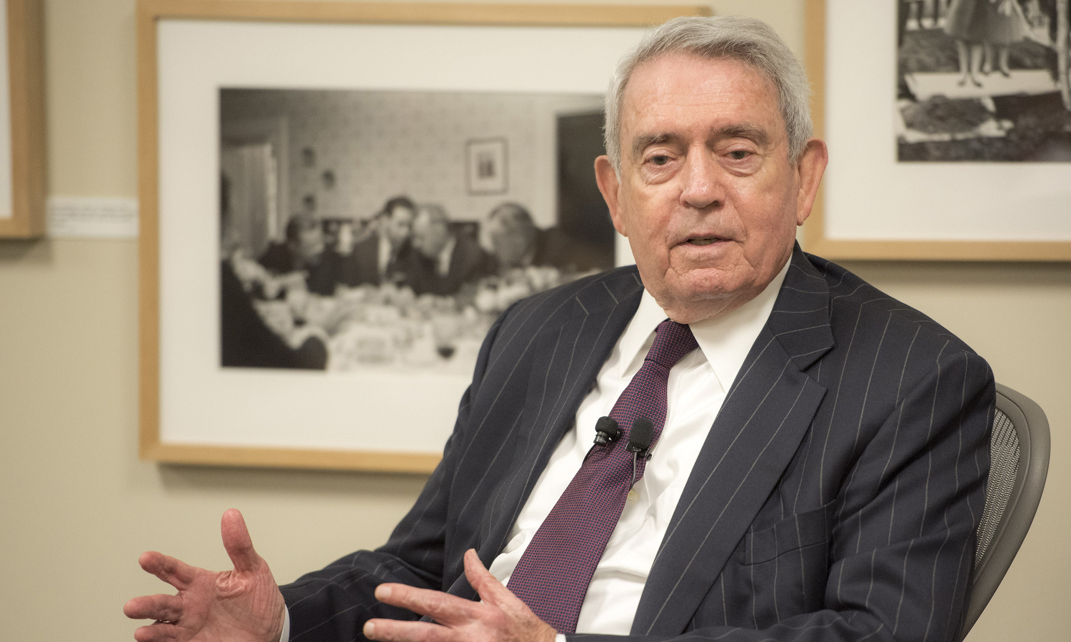 Dan Rather, LBJ Library photo by Jay Godwin, DIG13960_026