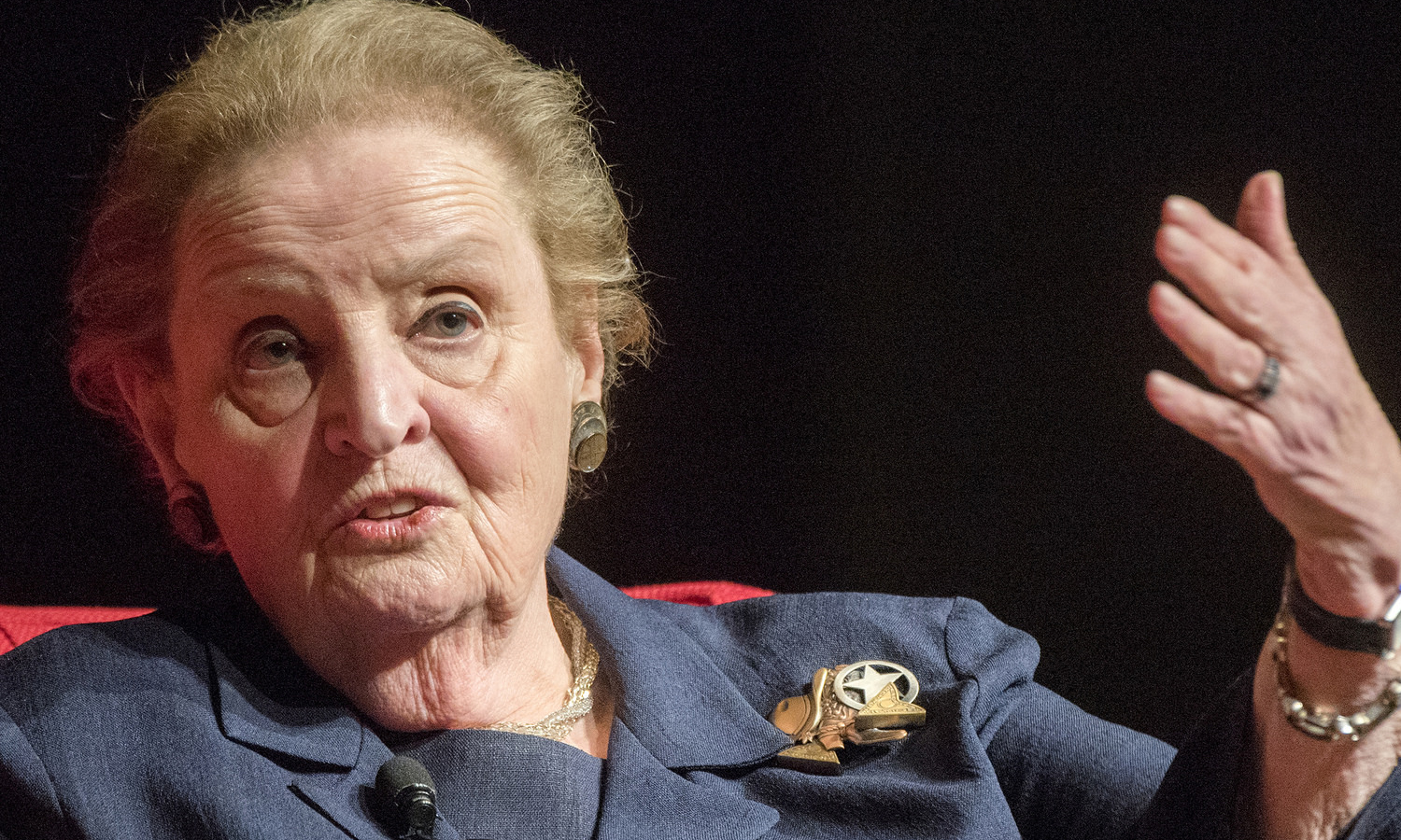 Madeleine Albright. LBJ Library photo by Jay Godwin.