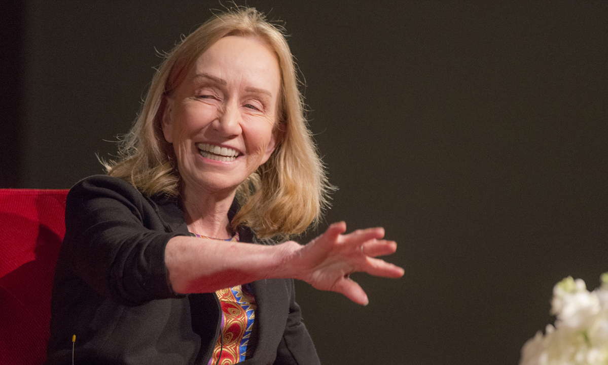 Doris Kearns Goodwin. LBJ Library photo by Jay Godwin, DIG14368-008.