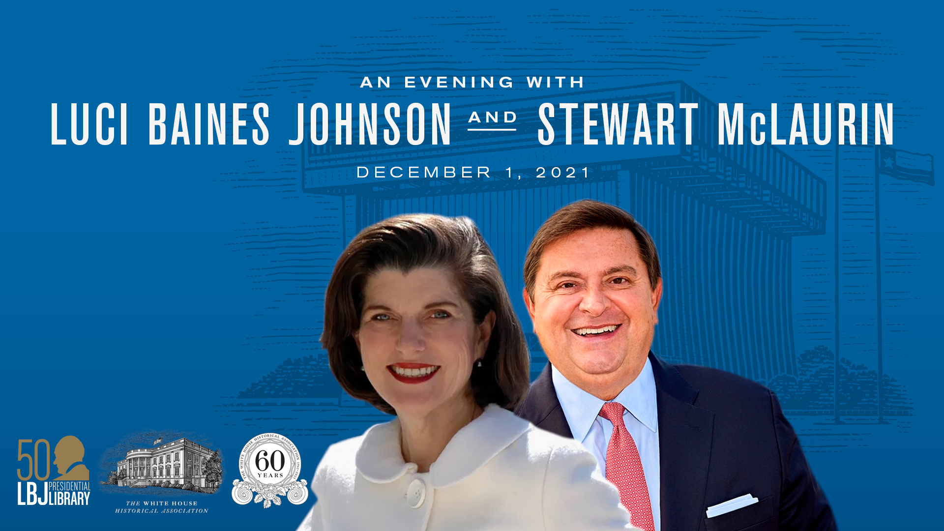 Evening With Luci Baines Johnson and Stewart McLaurin