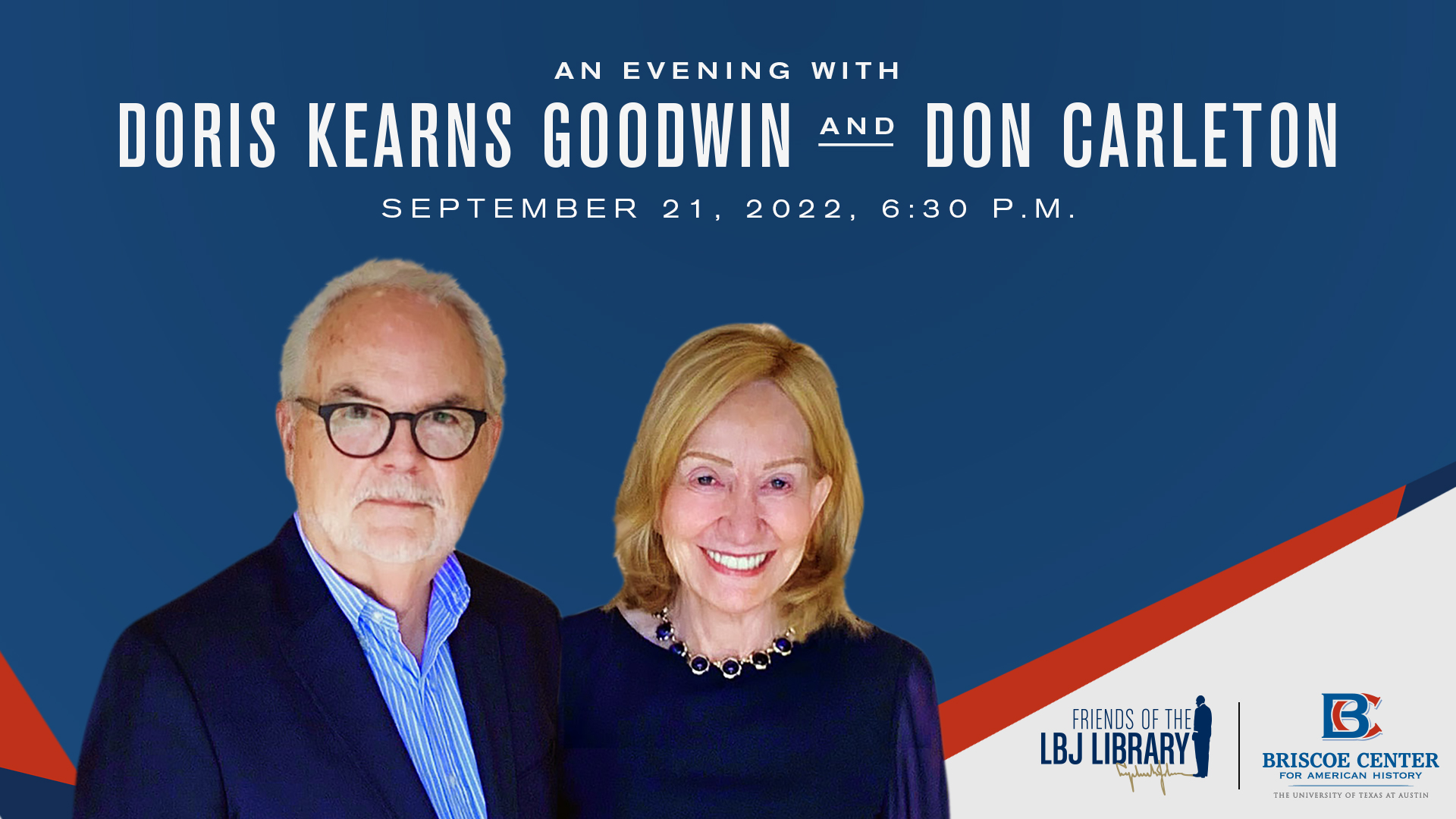 An Evening with Doris Kearns Goodwin and Don Carleton