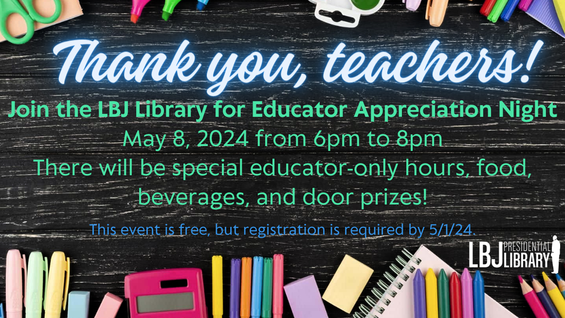 Educator Appreciation Night