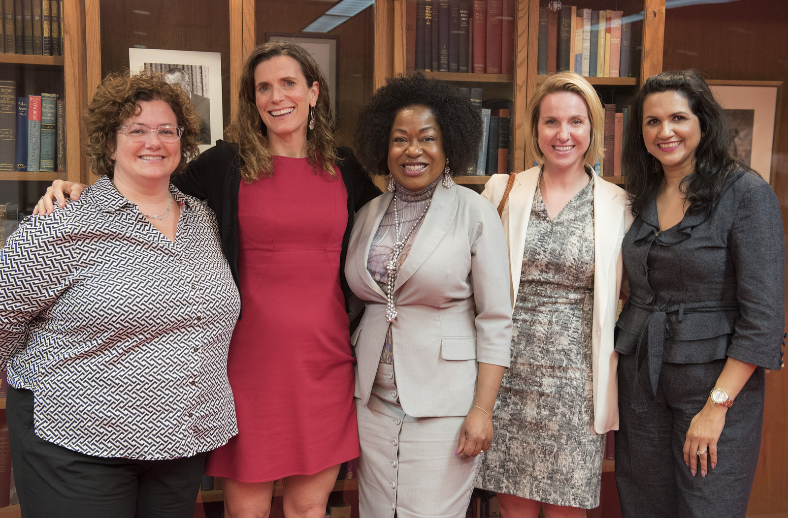 Mellie Price, Future Forum founder Catherine Robb, Toya Bell, Emily Ramshaw, and Erica Saenz