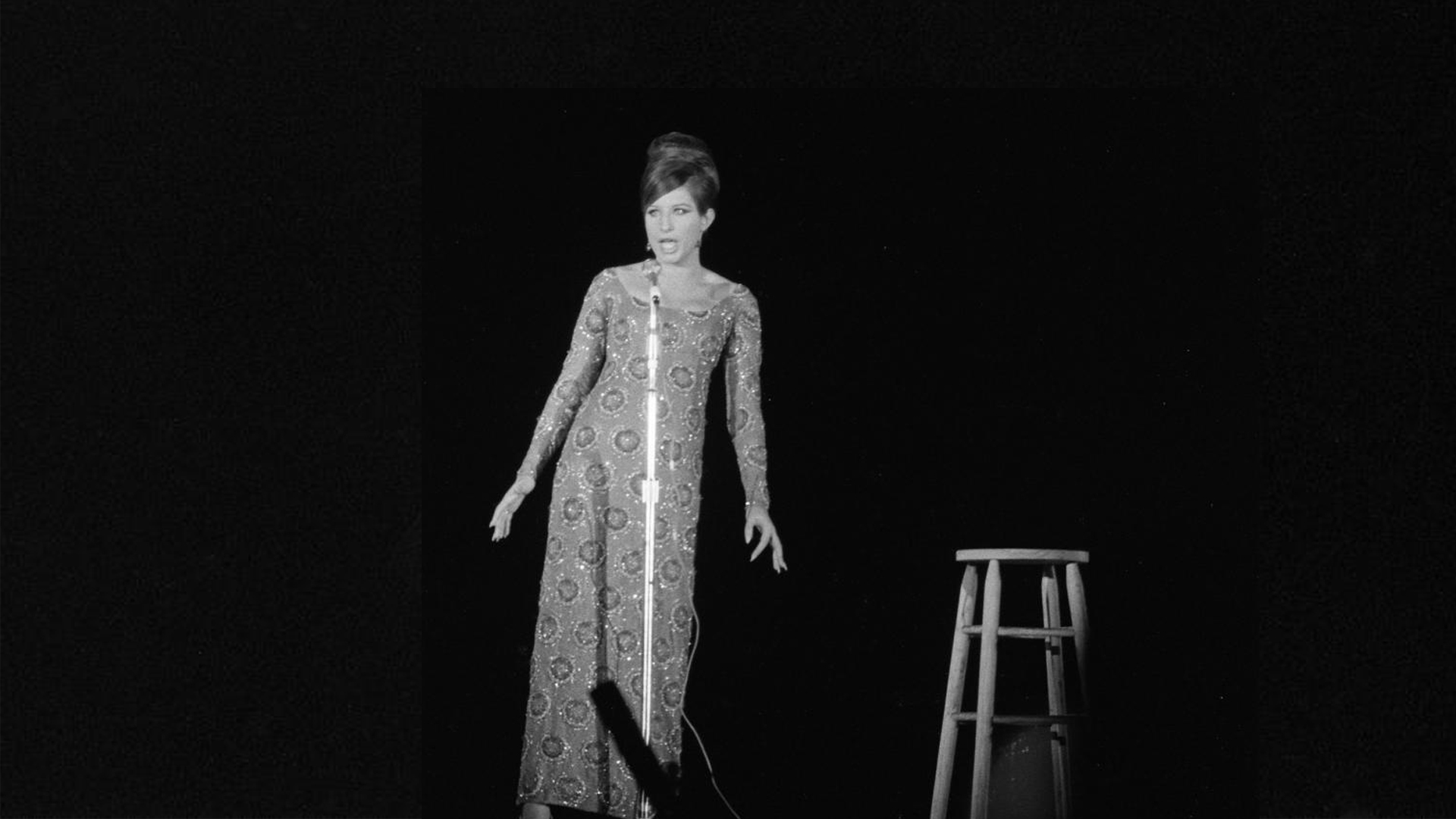 1965 Inaugural Gala Barbara Streisand
