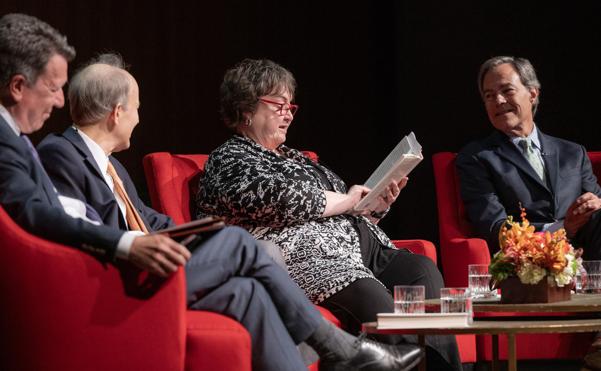 On November 20, 2024, the LBJ Library, co-hosting with the Texas Book Festival, held An Evening With David Bates, Jean Becker, and Joe Straus to discuss George H.W. Bush’s remarkable life and legacy. 
