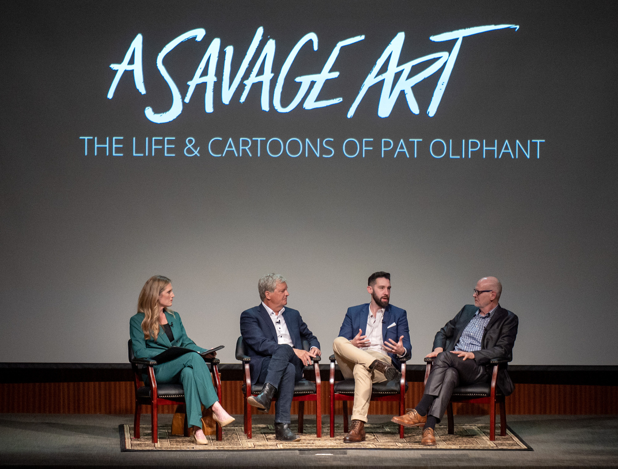Karina Kling, Bill Banowsky, Adam Zyglis and Rob Rogers