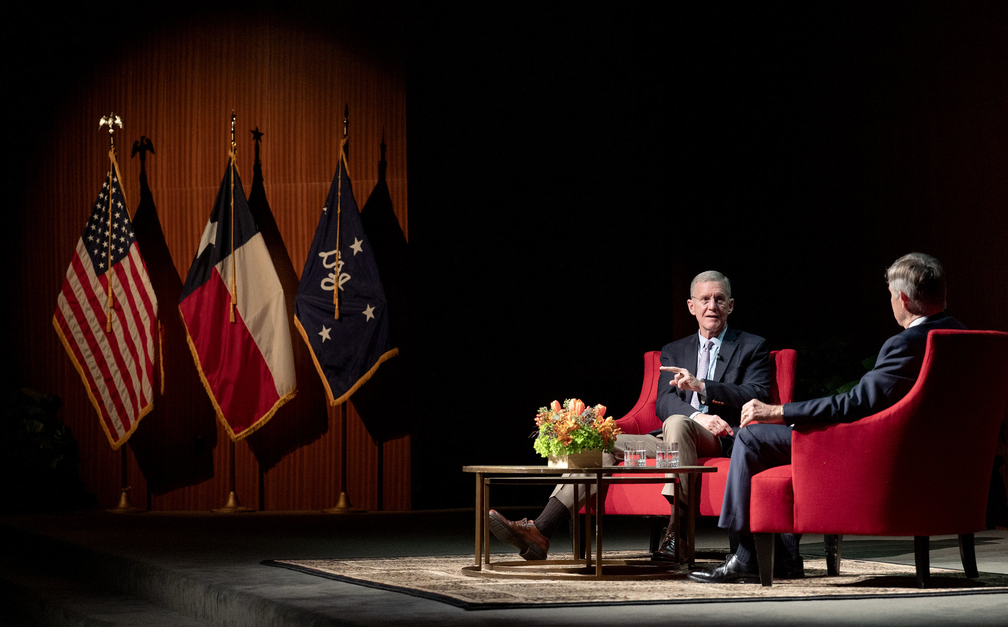 General Stanley McChrystal and Admiral Joseph Maguire
