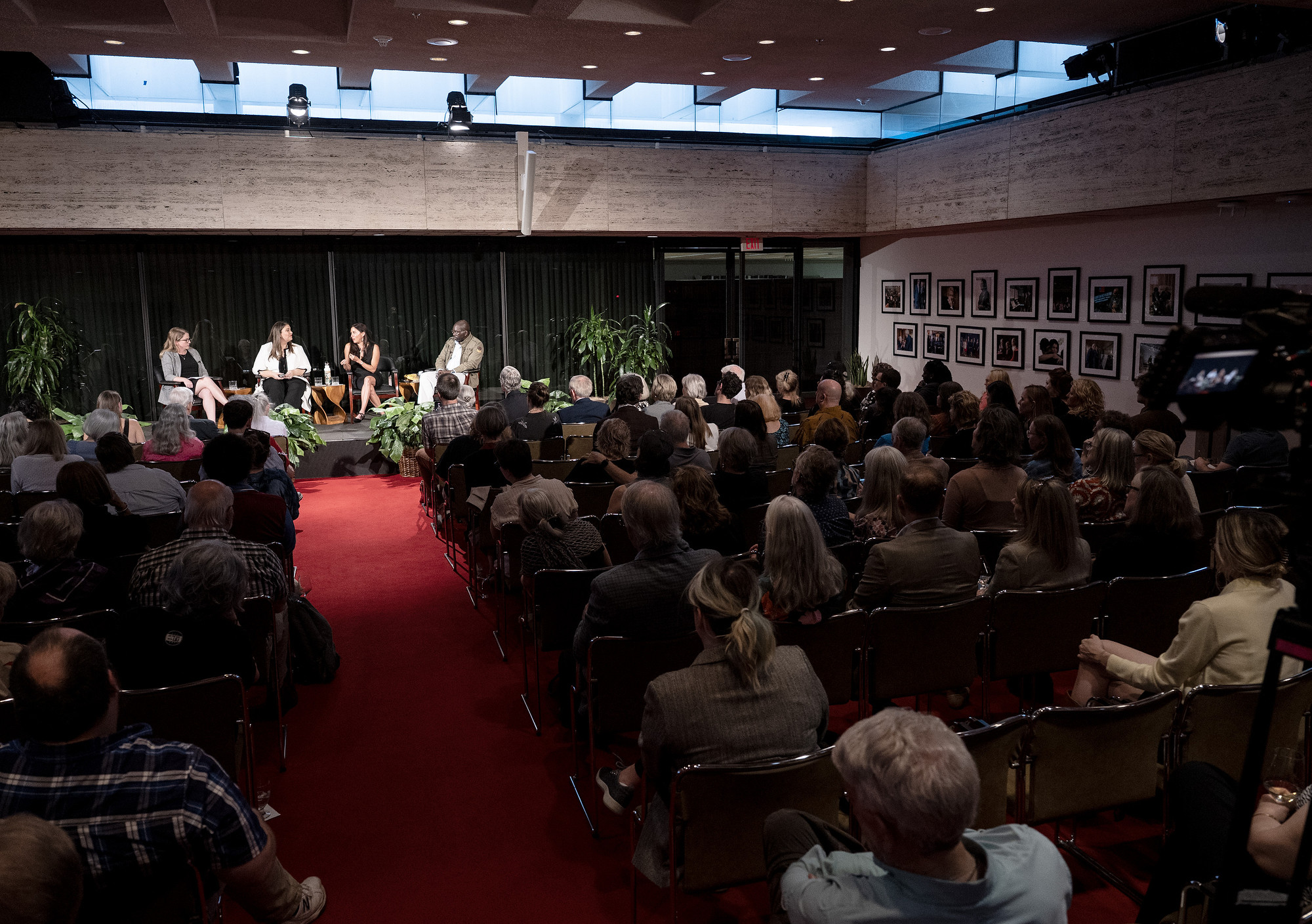 Eleanor Klibanoff, Skye Perryman, Cristina Tzintzún Ramirez and Jamelle Bouie