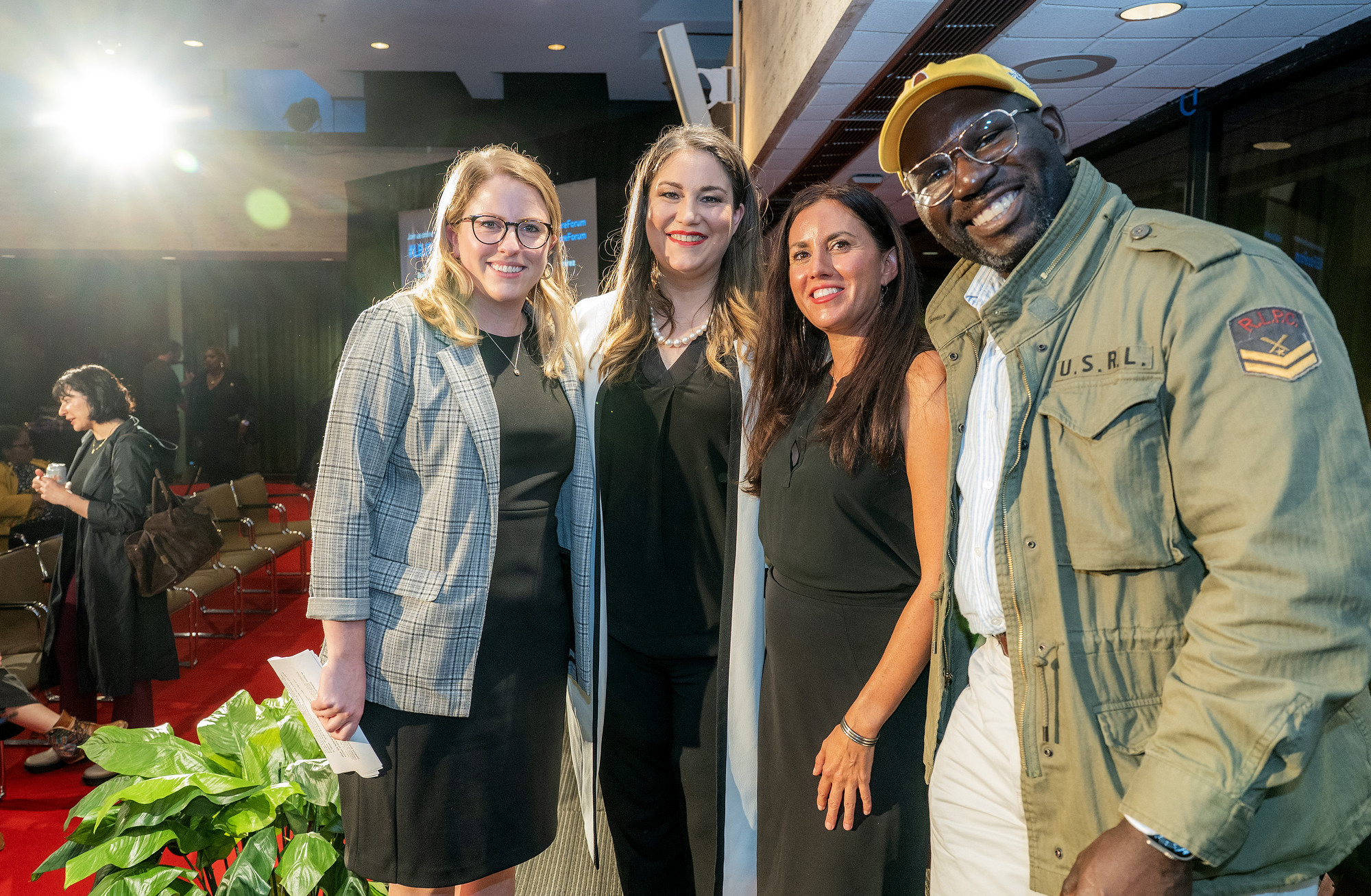 Eleanor Klibanoff, Skye Perryman, Cristina Tzintzún Ramirez and Jamelle Bouie