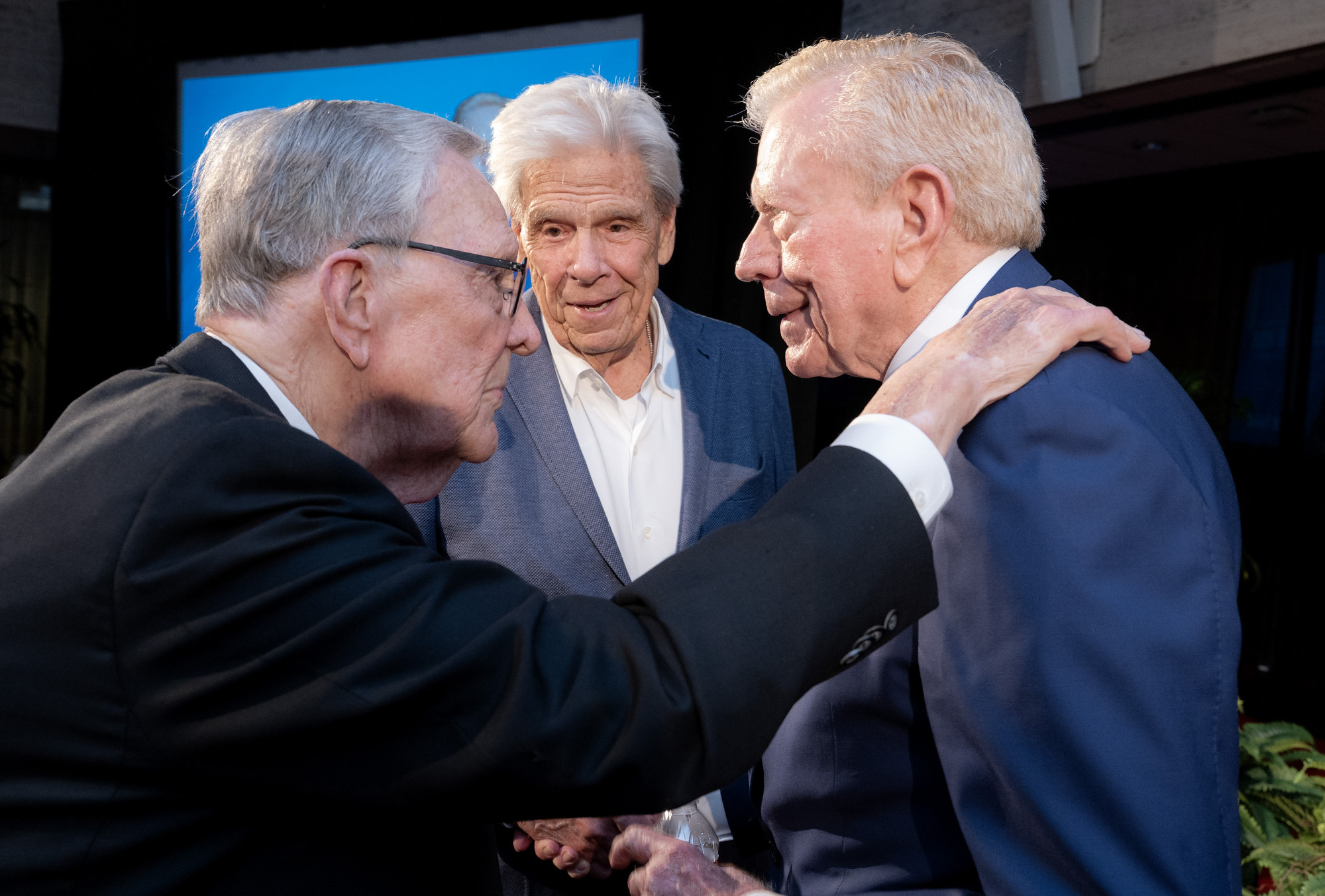 (L-R) Larry Temple, Wayne Gibbens and Ben Barnes