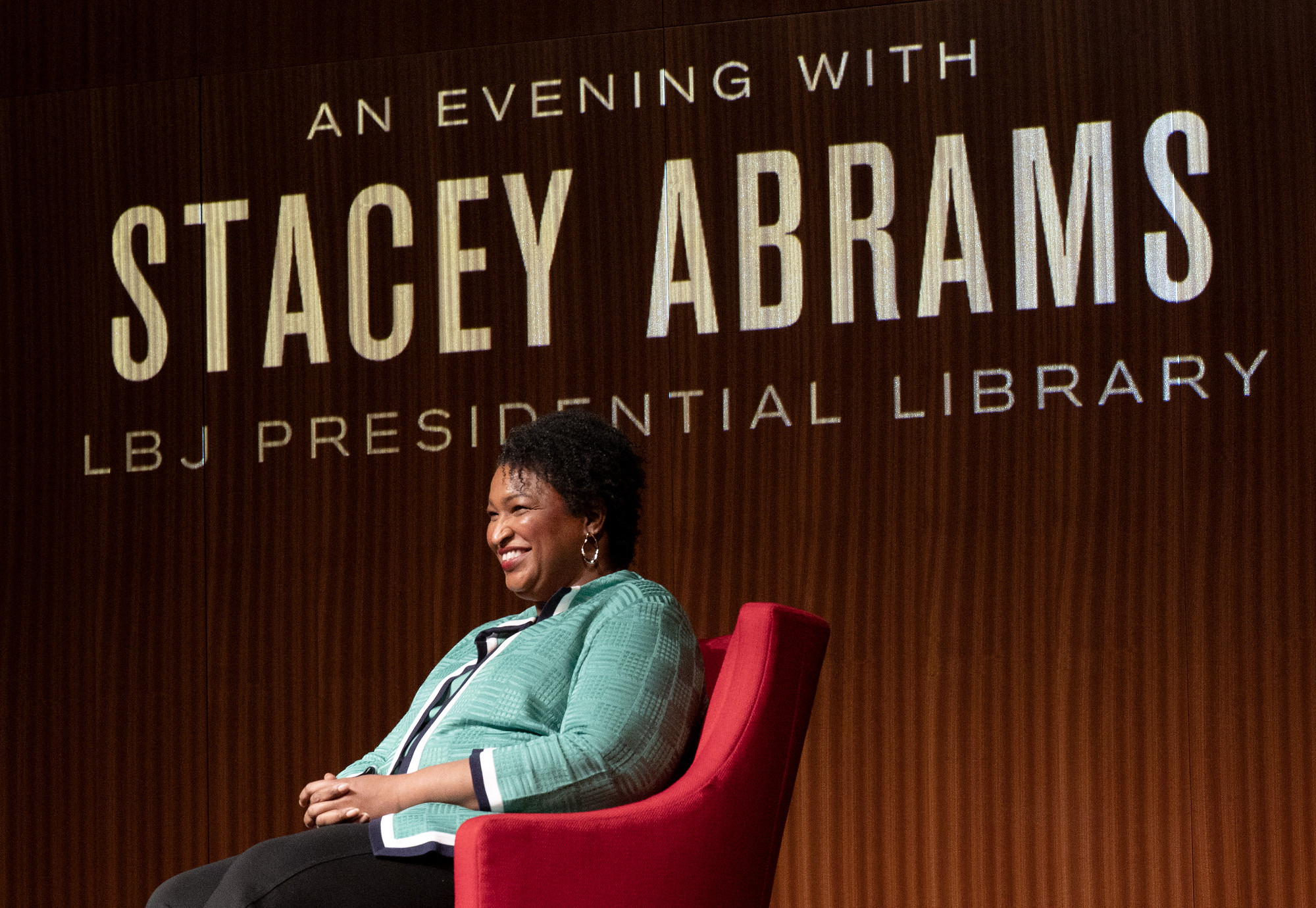 Stacey Abrams, LBJ Library Photo by Jay Godwin