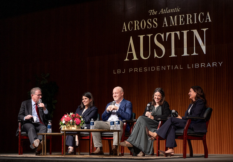 Jeffrey Goldberg, Vivian Salama, Mark Leibovich, Ashley Parker and Yvonne Wingett Sanchez