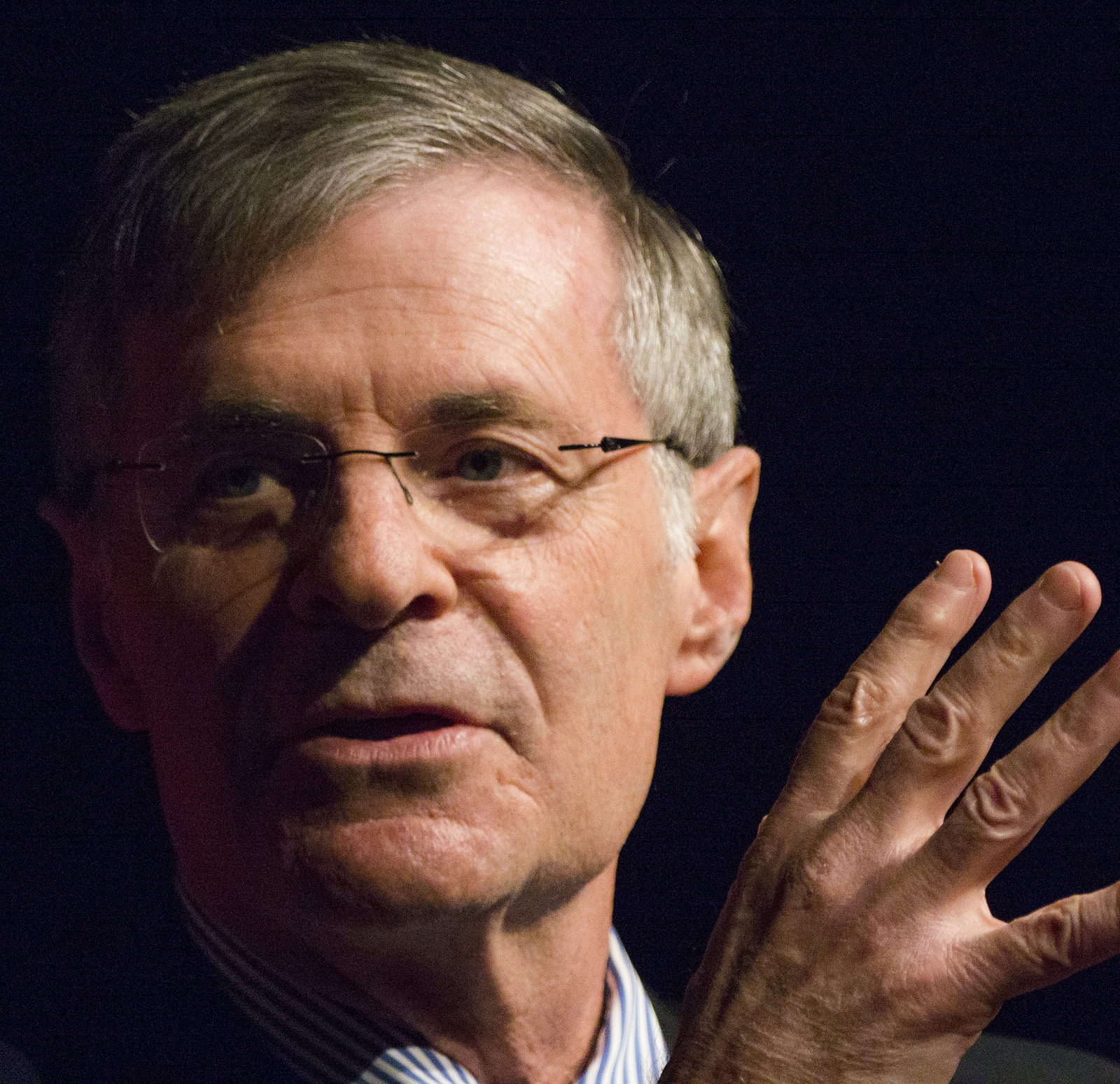 A closeup of David Oshinsky