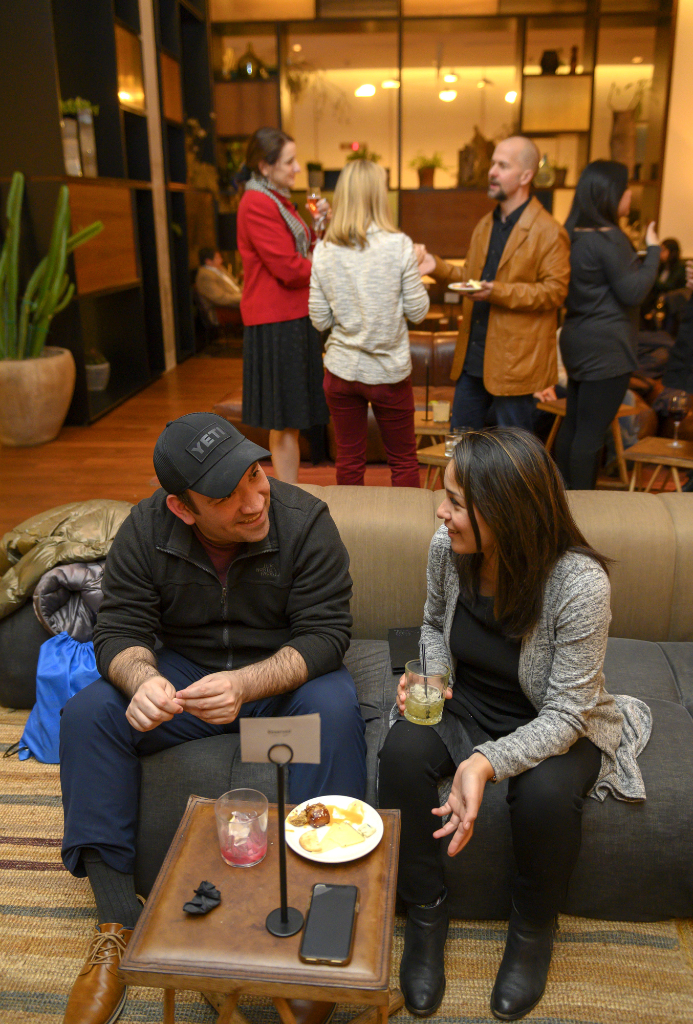 Jose Almaraz and Vanessa Olson