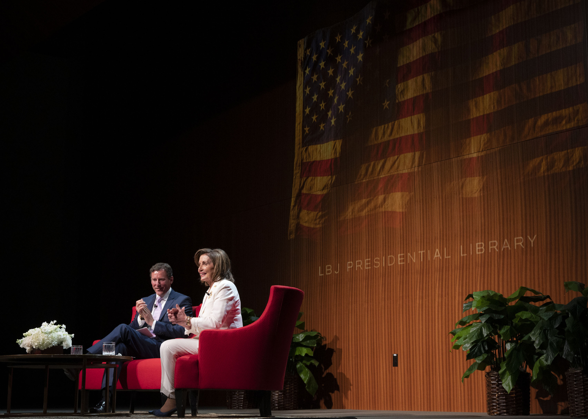On March 22, 2022, the LBJ Foundation in Austin hosted the Honorable Nancy Pelosi, Speaker of the U.S. House of Representatives, for a wide-ranging civic conversation held fittingly during Women’s History Month. 