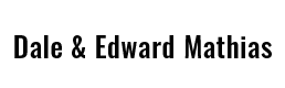 Dale & Edward Mathias