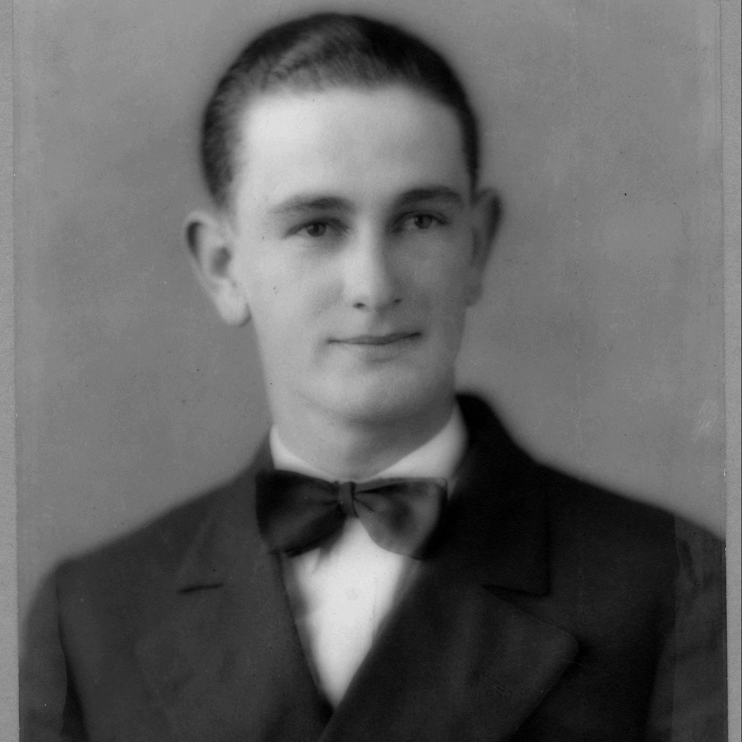 Portrait of Lyndon B. Johnson from 1927