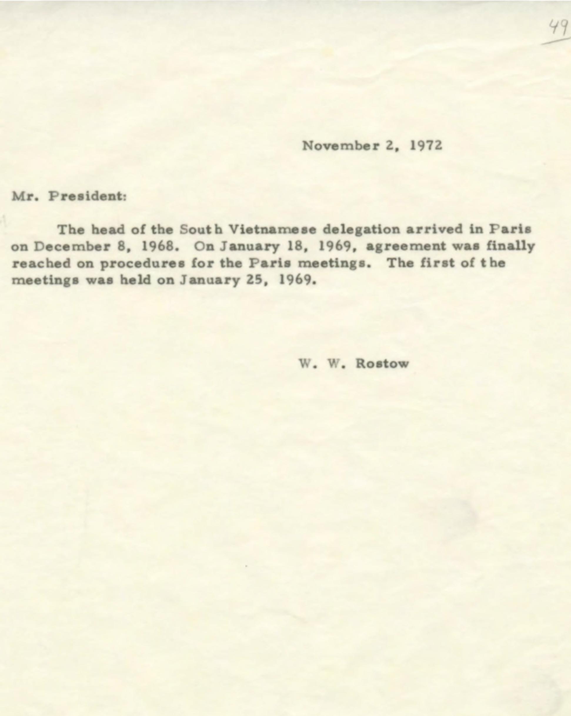 South Vietnam and U.S. Policies [X-File] [2 of 2]