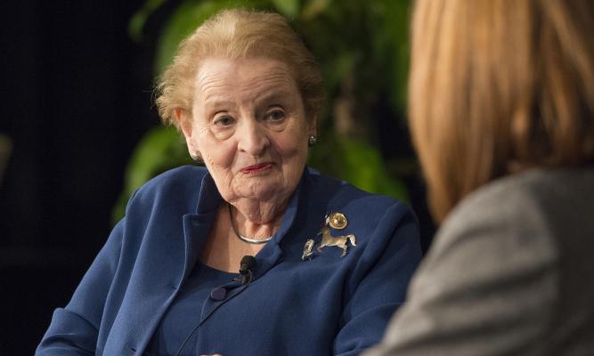 Madeleine Albright speaks with Krys Boyd.