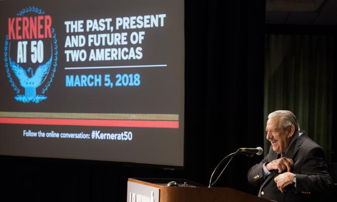 Kerner at 50: The Past, Present and Future of Two Americas. LBJ Library photo by Jay Godwin #DIG14242-034.