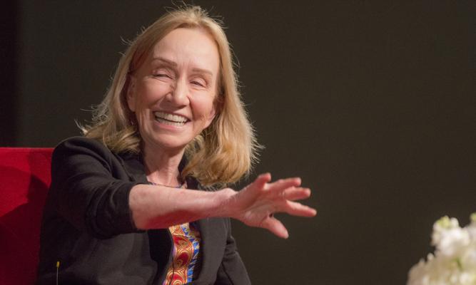 Doris Kearns Goodwin. LBJ Library photo by Jay Godwin, DIG14368-008.