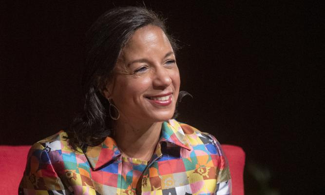 Susan Rice at the LBJ Presidential Library