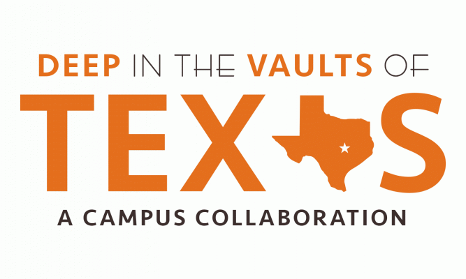 Deep in the Vaults of Texas logo.