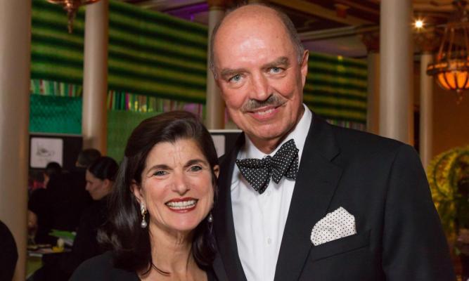Luci Baines Johnson and Ian Turpin. Photo courtesy of Tony Spielberg.
