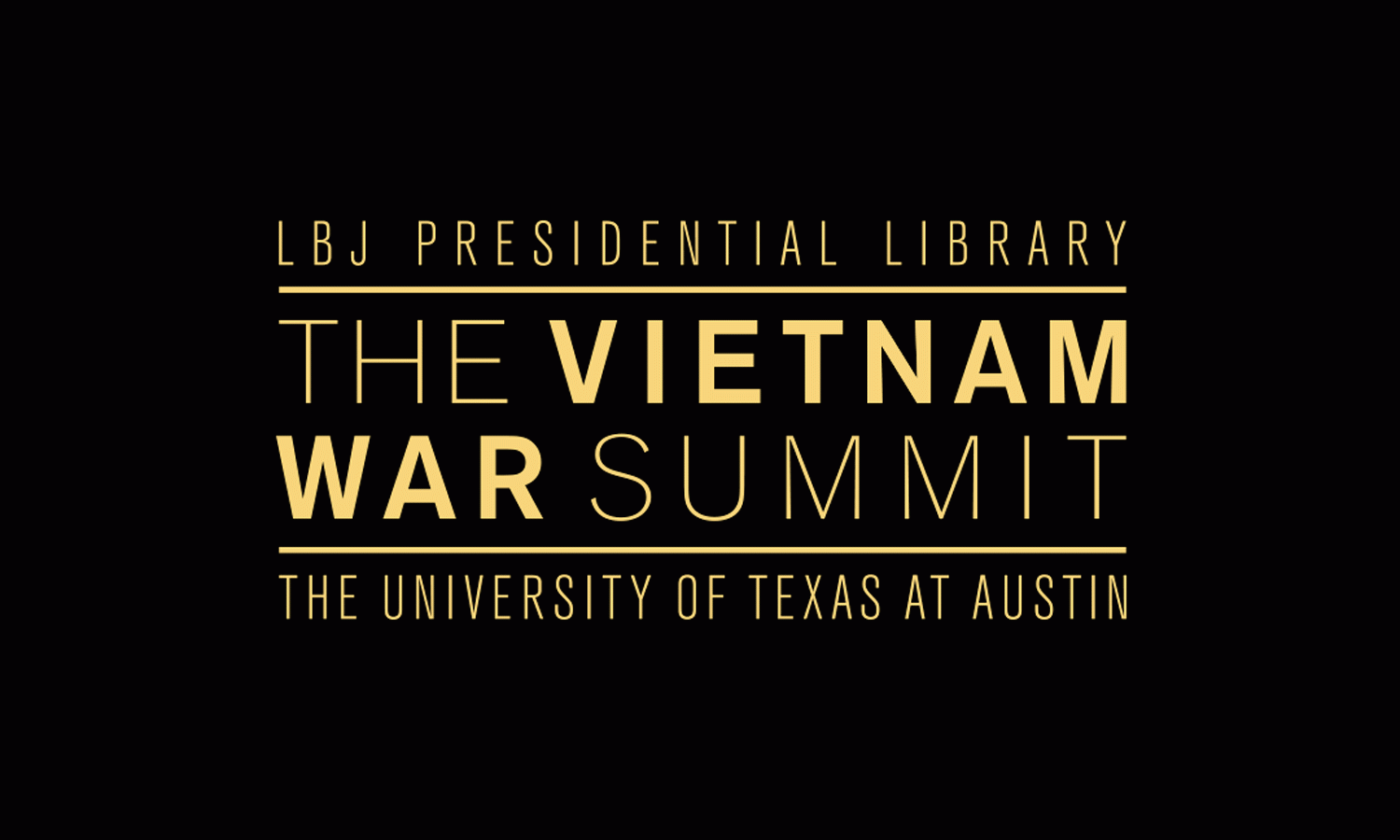 The Vietnam War Summit.